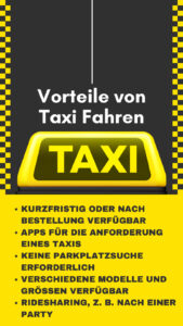 Sicherheit und Komfort: Worauf es beim Taxifahren ankommt 