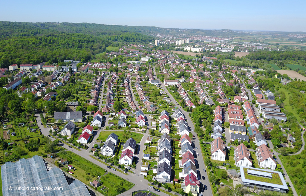 Luftbild Stuttgart Weilimdorf Wolfbusch, © Foto GOEDE