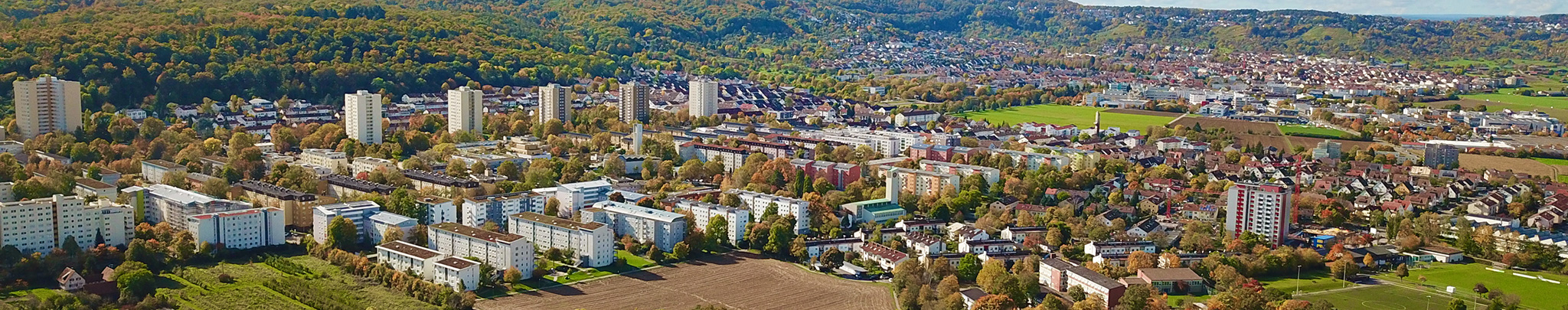 Luftbild Weilimdorf Giebel. Foto © Hans-Martin Goede