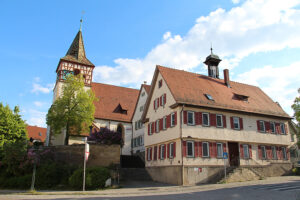 das "historische Ensemble" von Weilimdorf. Foto © Hans-Martin Goede