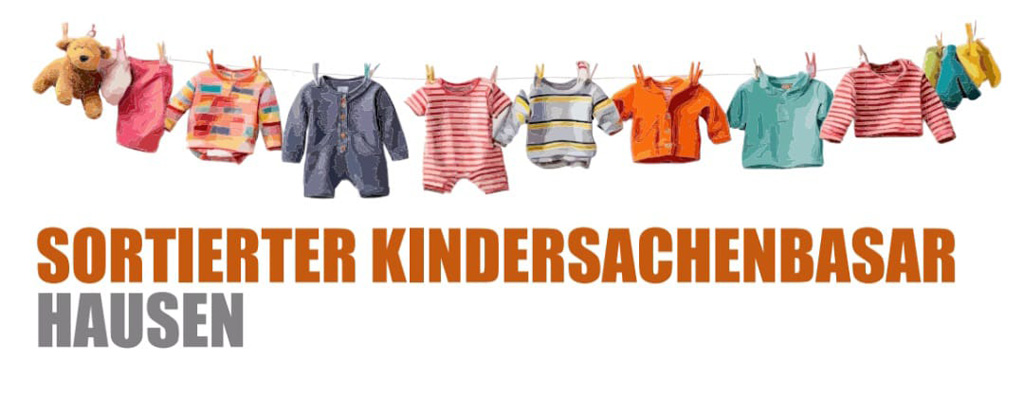 Kinderkleidersachenbasar in Hausen Logo